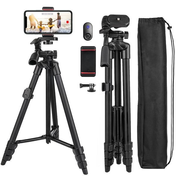 Professional Video Recording Tripod 55inch