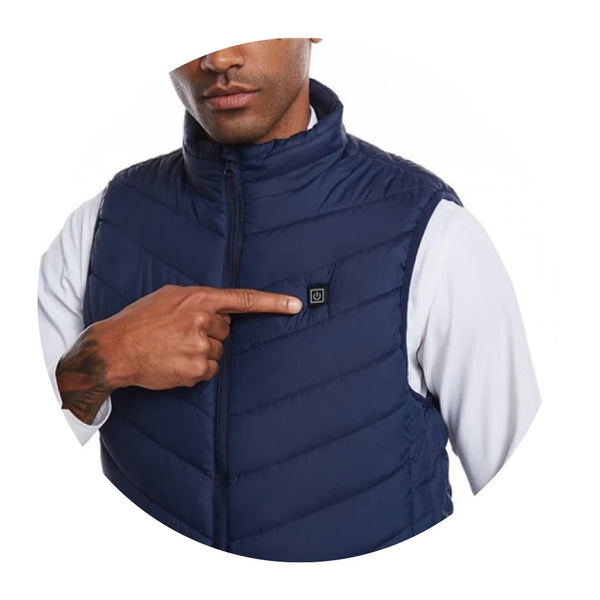 Heated Men's and Women's Vest with 9 Heat Points