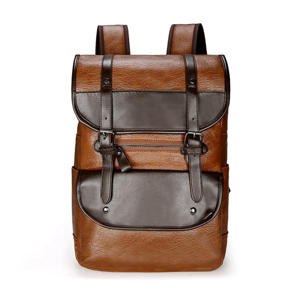 Suede Leather Backpack