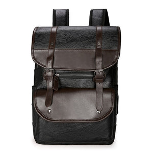 Suede Leather Backpack