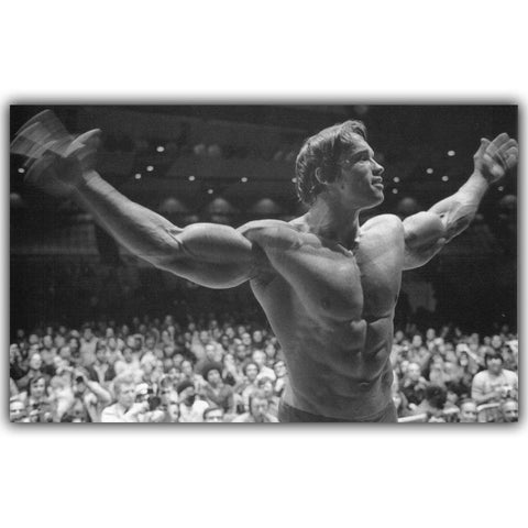EF® Arnold Schwarzenegger Bodybuilding Picture for Room Wall Decor