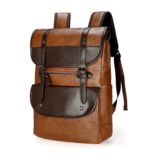 Suede Leather Backpack