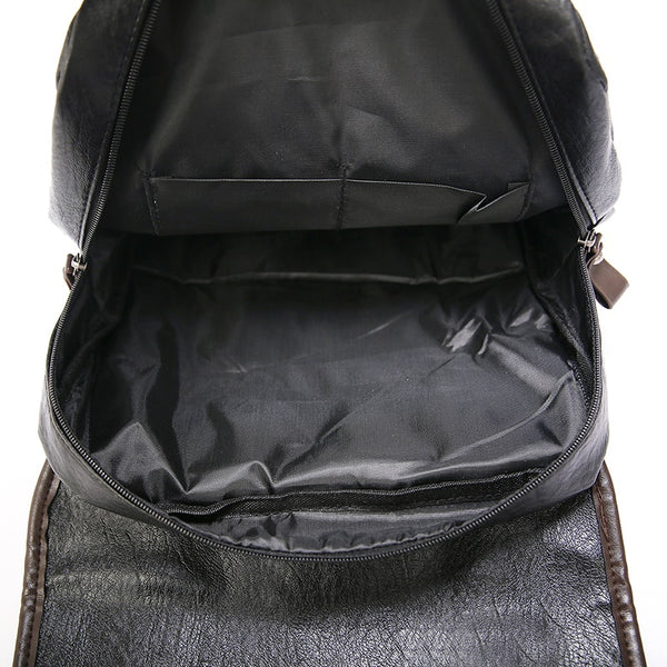 Suede Leather Backpack