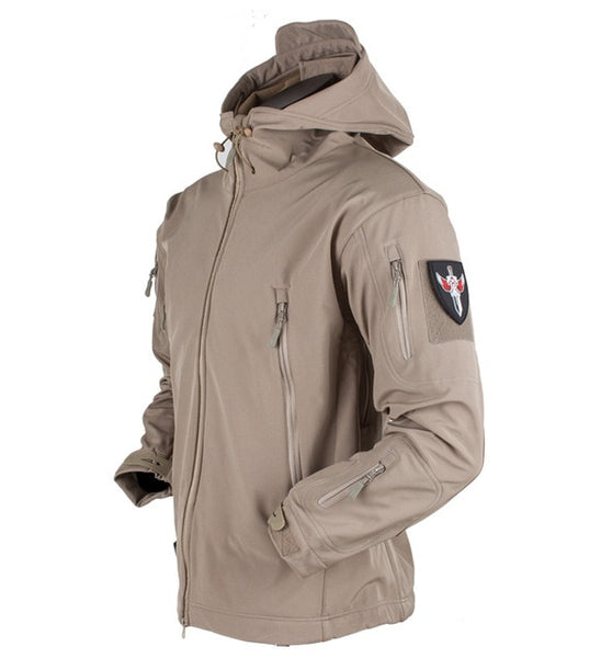Army Shark Skin Soft Shell Jacket and Trousers Suit