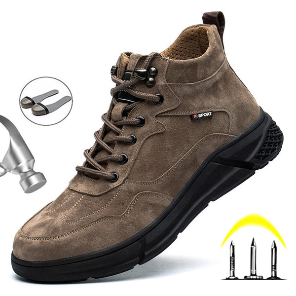 High Top Safety Work Shoes for Men