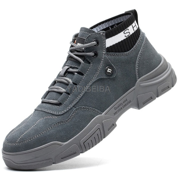 High Top Safety Work Shoes for Men