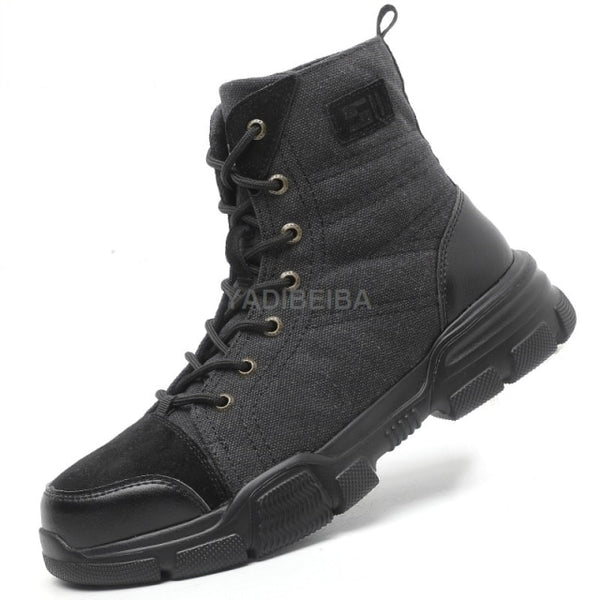 High Top Safety Work Shoes for Men