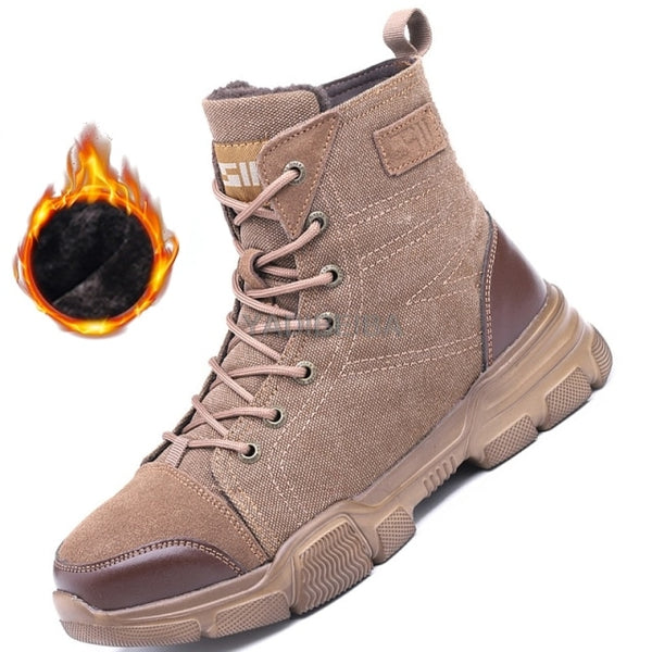 High Top Safety Work Shoes for Men