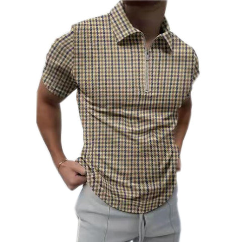 Polo Shirt For Men with Short Sleeves