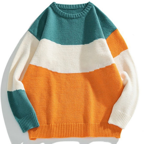 O-Neck Oversized Knitted Sweater
