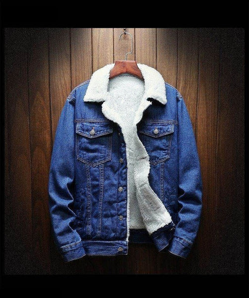 Warm Denim Jacket for Men