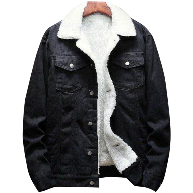 Warm Denim Jacket for Men