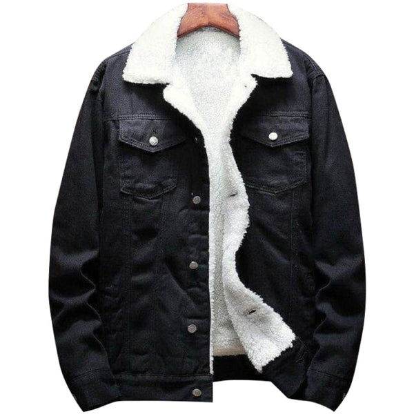 Warm Denim Jacket for Men