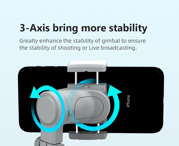 AXNEN HQ3 3-Axis Foldable Smartphone Handheld Gimbal Kit