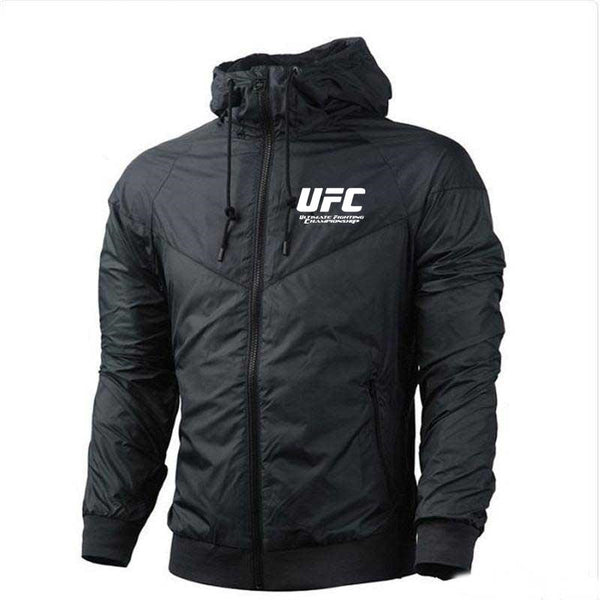 UFC High Street Men's Black Jacket with UFC Logo