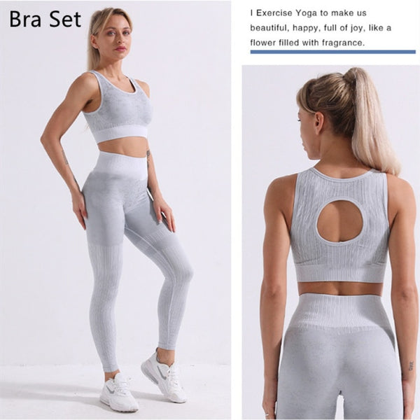 Seamless Yoga & Fitness Set for Women