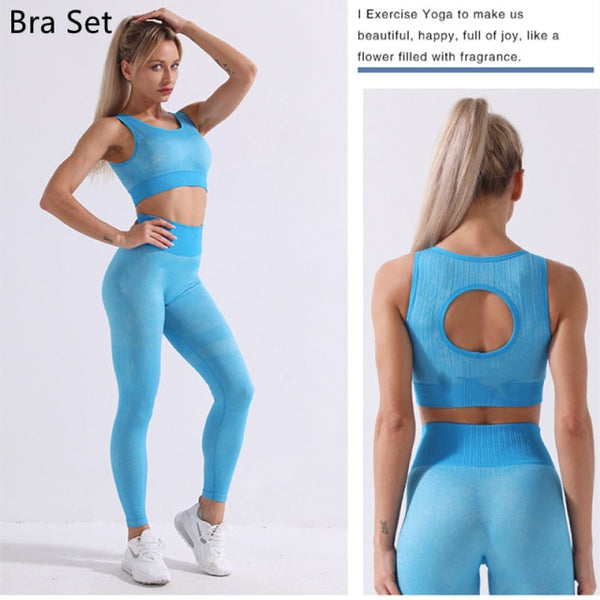 Seamless Yoga & Fitness Set for Women