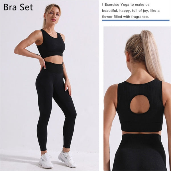 Seamless Yoga & Fitness Set for Women