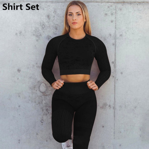 Seamless Yoga & Fitness Set for Women