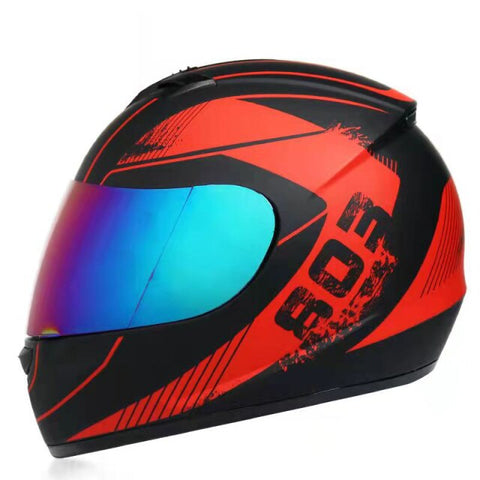 RudeRyder Full Face Motorcycle Helmet | 3 Sizes