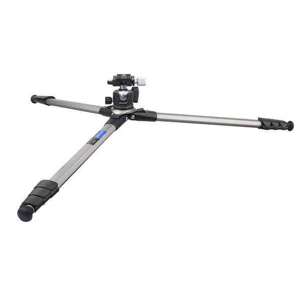 Professional Tripod Kit with Panorama Ball Head Column Plate