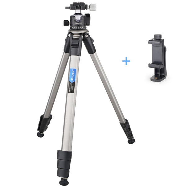 Professional Tripod Kit with Panorama Ball Head Column Plate